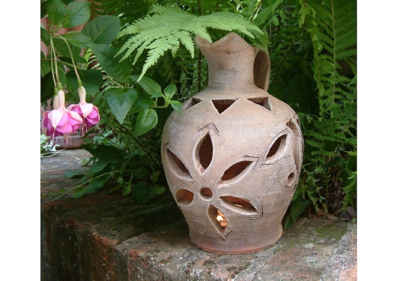 Candle Lamp jug from The Cretan Pot Shop Rugby Warwickshire