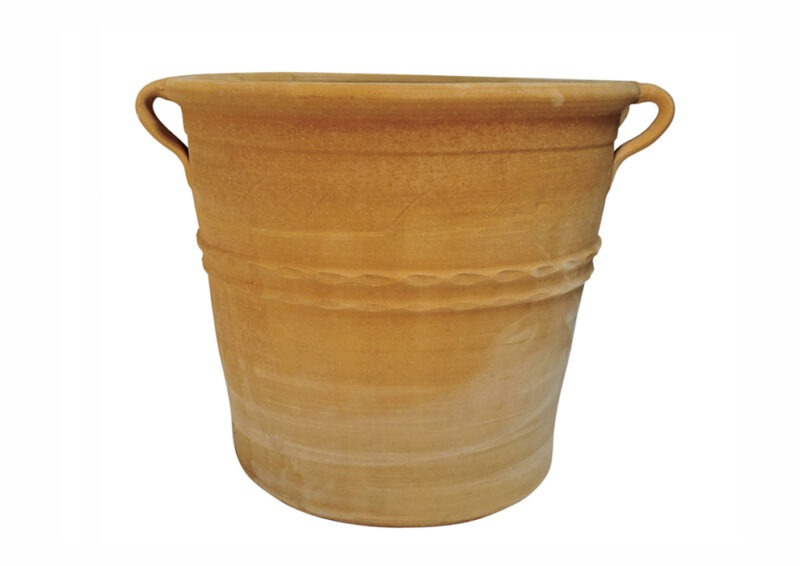 Fraski terracotta pot from The Cretan Pot Shop Rugby Warwickshire
